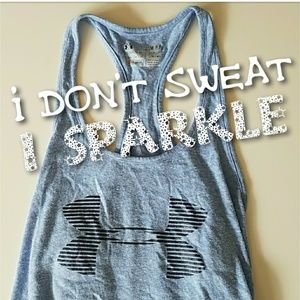Sparkly Under Armour Tank